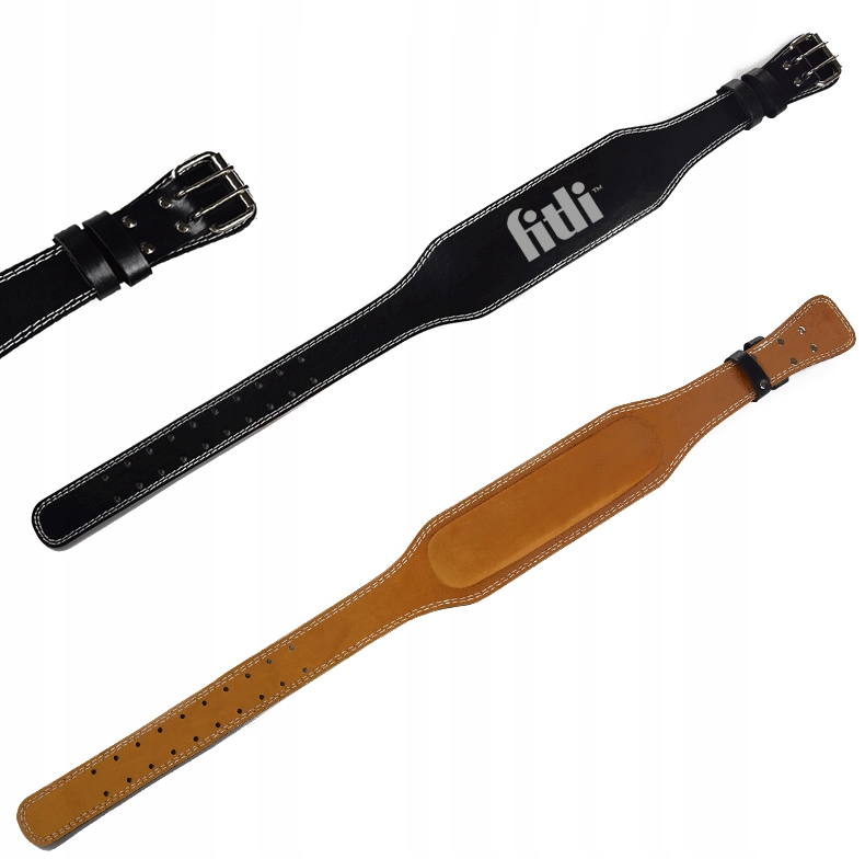 PAS LĘDŹWIOWY KULTURYSTYCZNY Treningowy DO PODNOSZENIA CIĘŻARÓW NA SIŁOWNIĘ Model FTL69