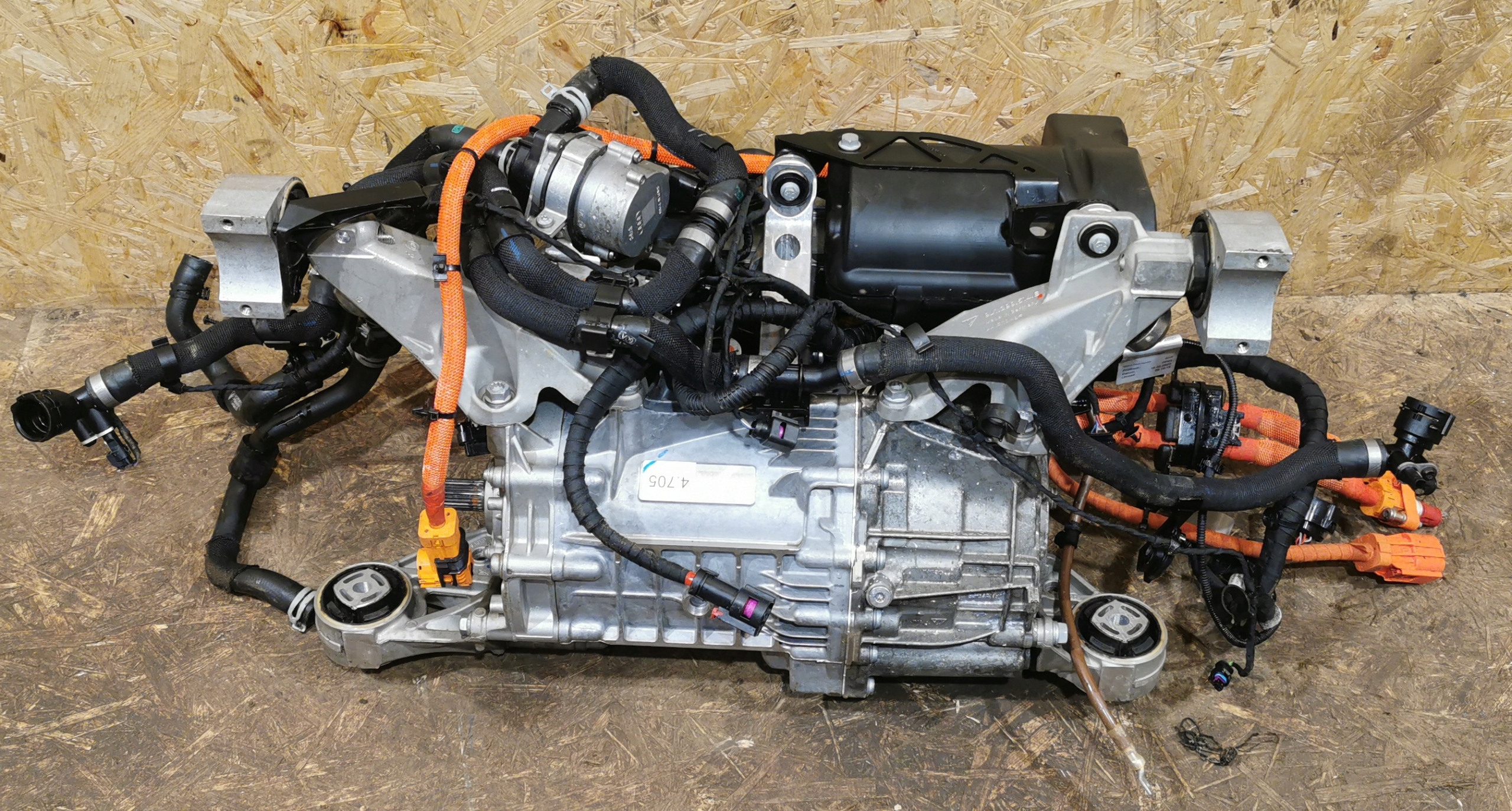engine electrical front PORSCHE TAYCAN TURBO AUDI ETRON GT EBG 1