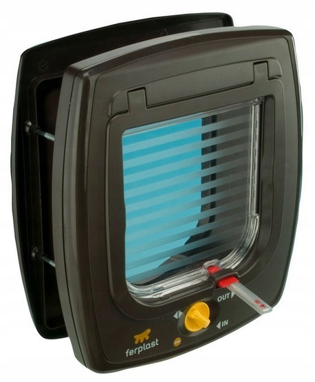 Levně Ferplast Swing 5 Dvířka pro kočky nebo psa Bronz