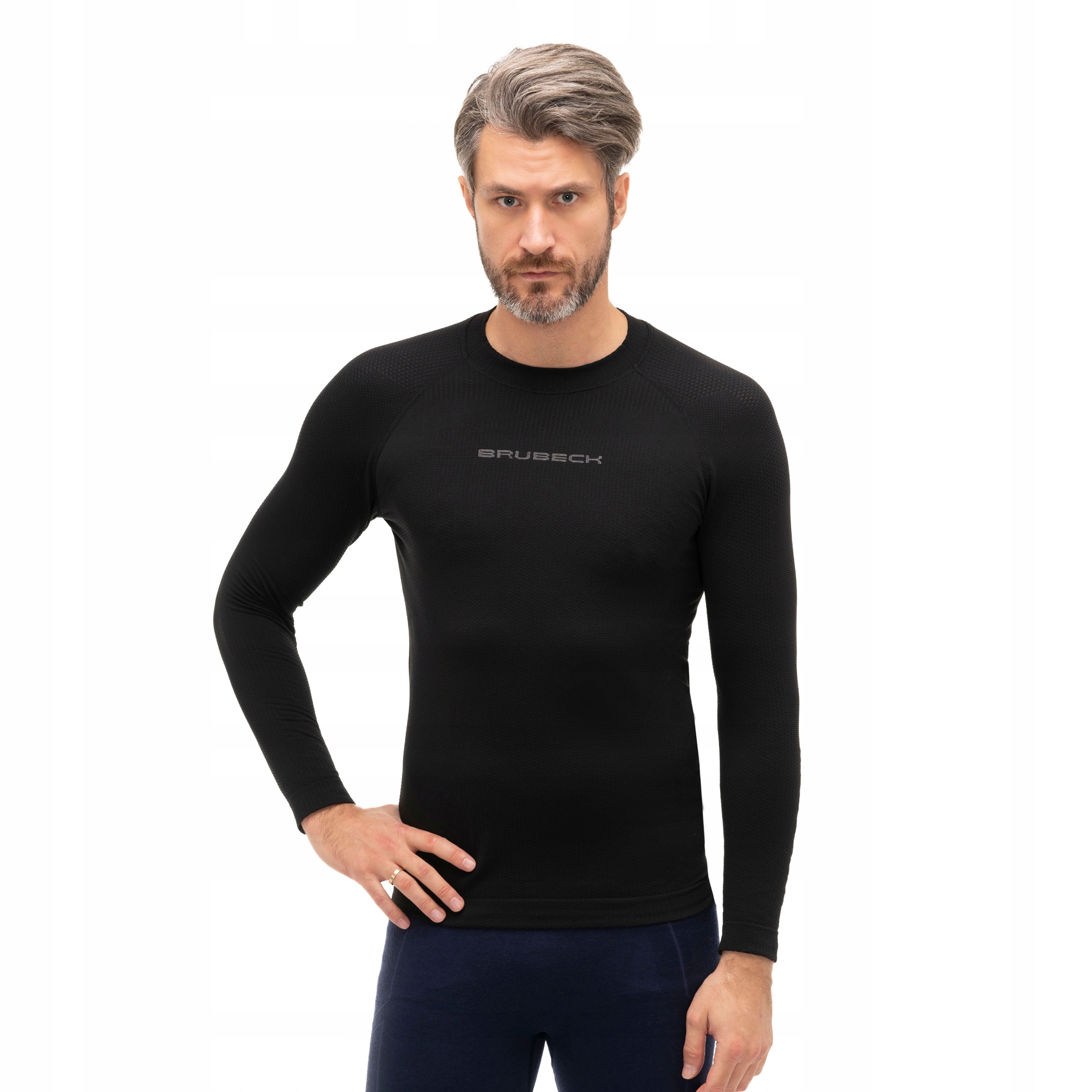 Koszulka męska Brubeck 3D PRO Termoaktywna M Rękaw długi rękaw
