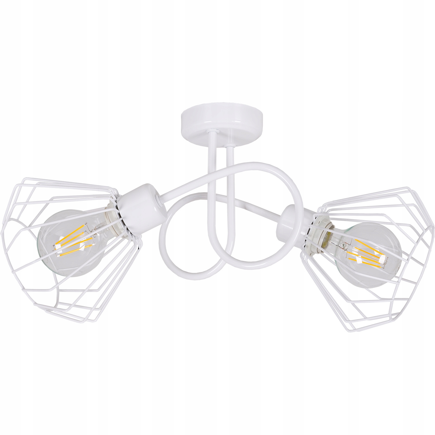 

Lampa Sufitowa żyrandol Wisząca Loft drut Brylant