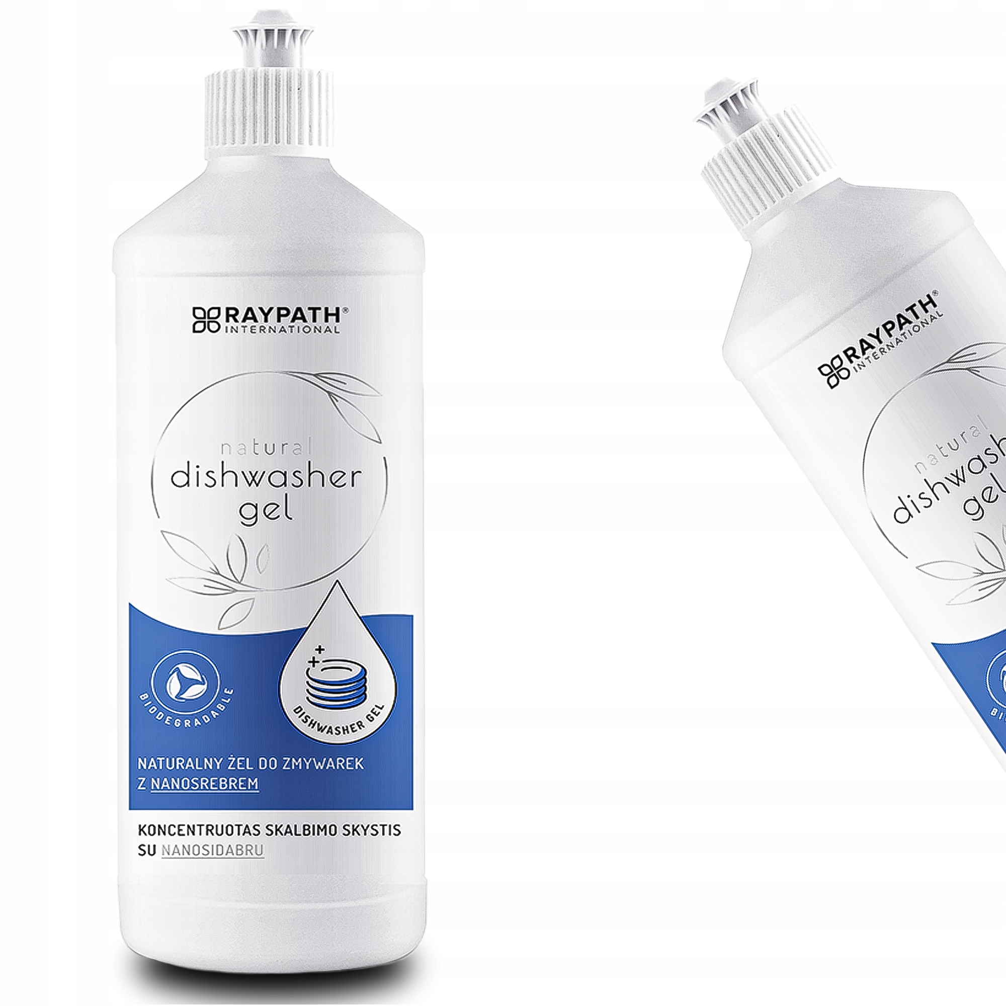 Raypath Gel Do Myčky Nádobí S Nanostříbrem Antibakteriální Univerzální 500 ml