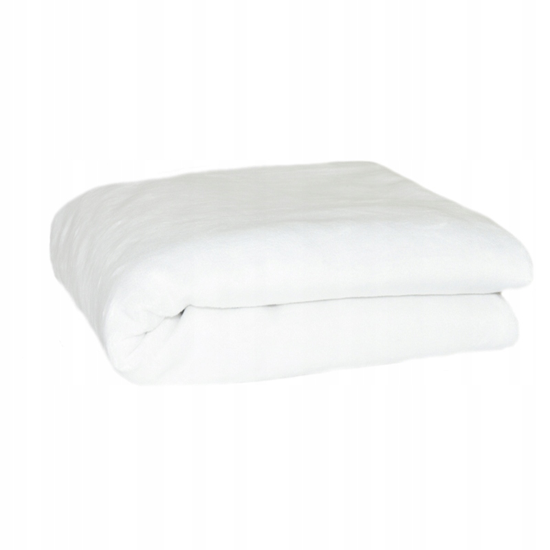 Minky Polar Materiał Gładki 380g 0,5m White