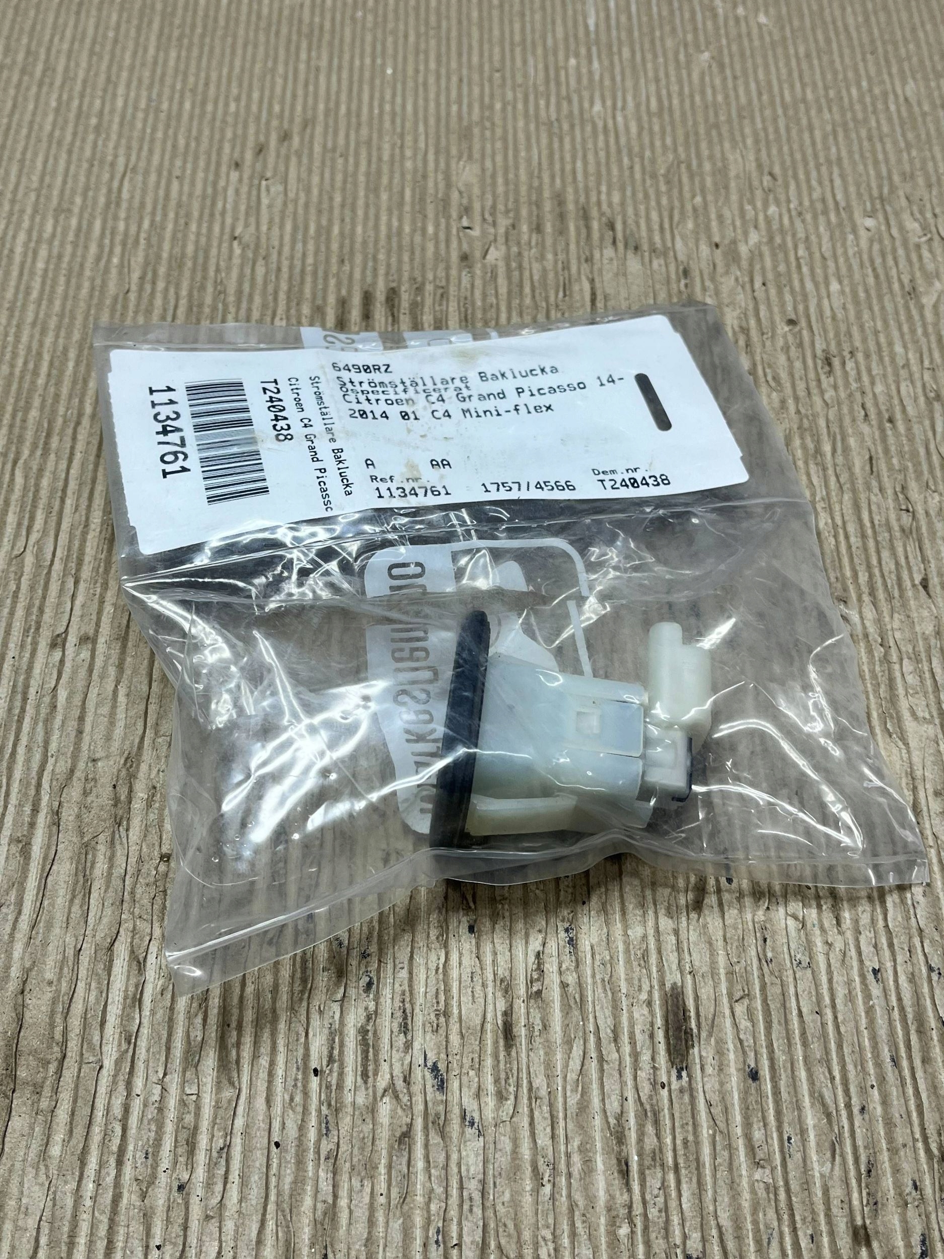 handle exterior rear Citroen C4 Aircross 6490RZ