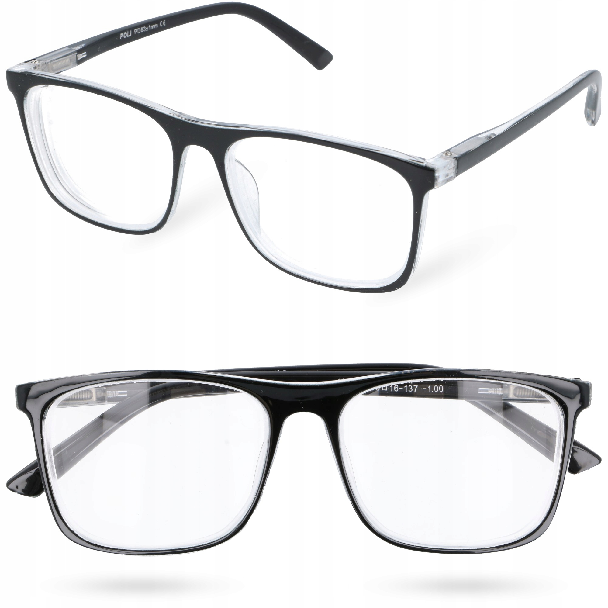 Okulary korekcyjne minusy -5,50