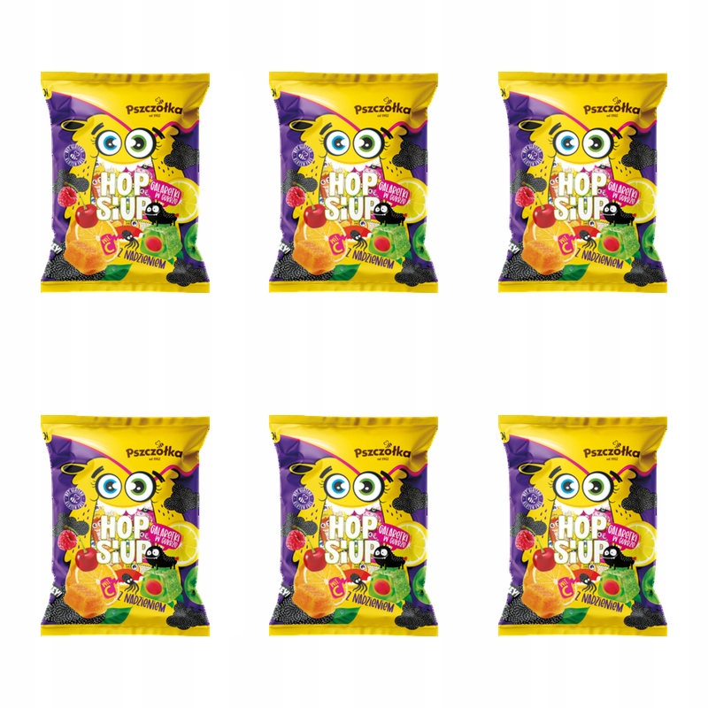 Pszczółka Hop Siup Galaretki w cukrze 1 kg X6