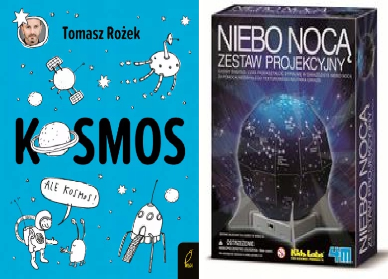 Kosmos Rożek Niebo nocą