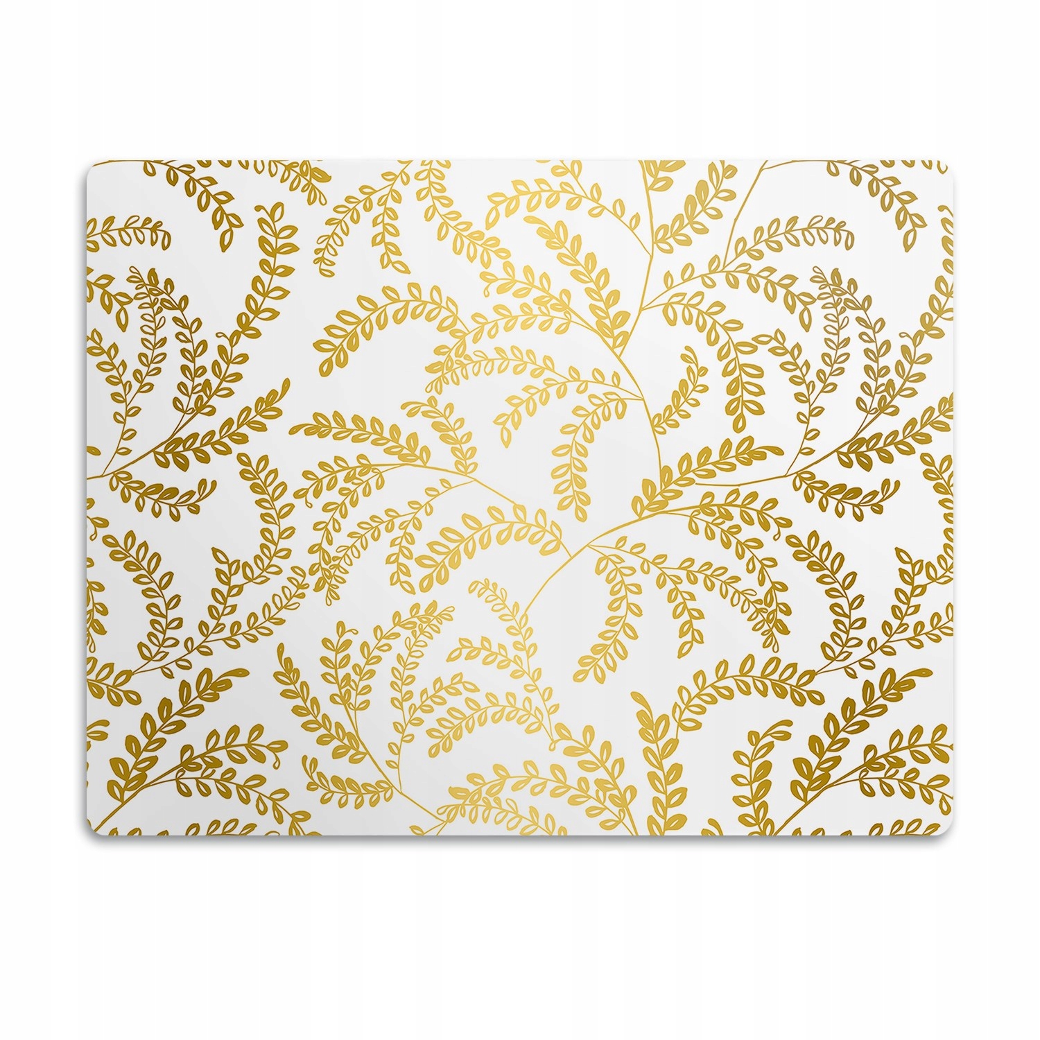 Levně Ochranná podložka pod misky pro psa Zlaté listy 90x60