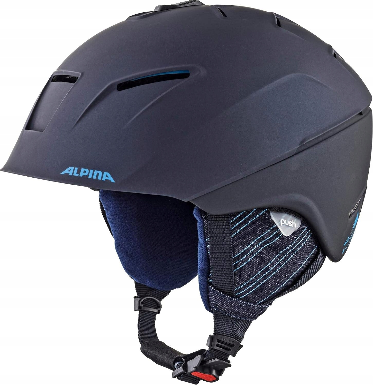 KA311 Kask narciarski alpina Cheos – bezpieczny regulowany 55-59cm