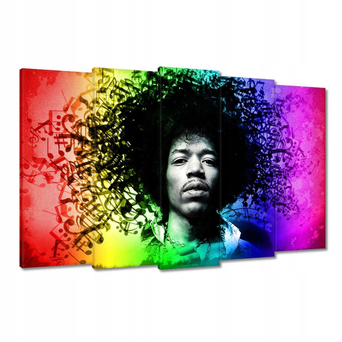 Obrazy 150x95 Duhový Hendrix
