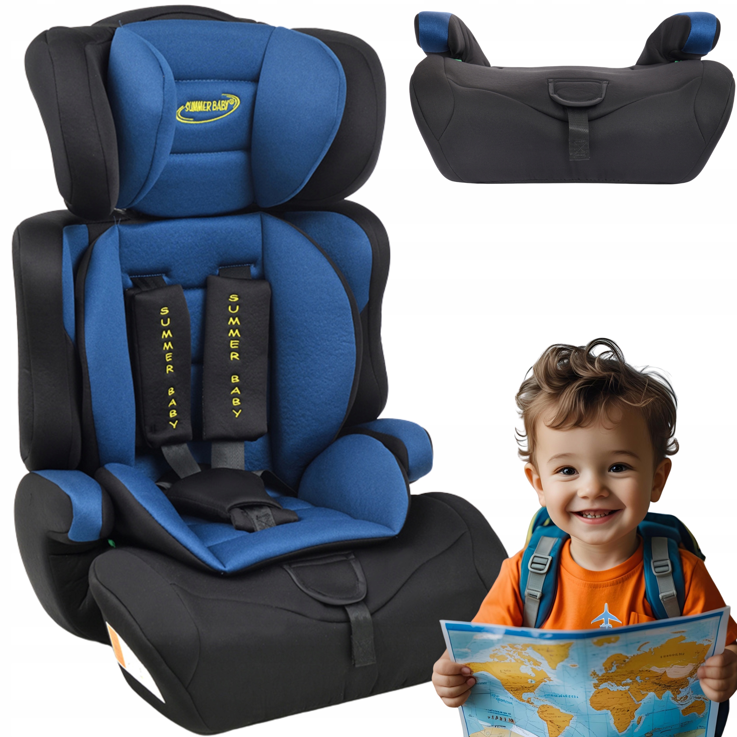 Детское автокресло Cosmo size 76-150CM SUMMER BABY