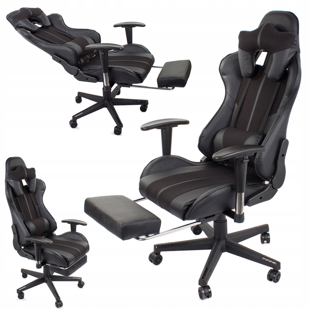 

Fotel Gamingowy Biurowy Kubełkowy Obrotowy Gracza