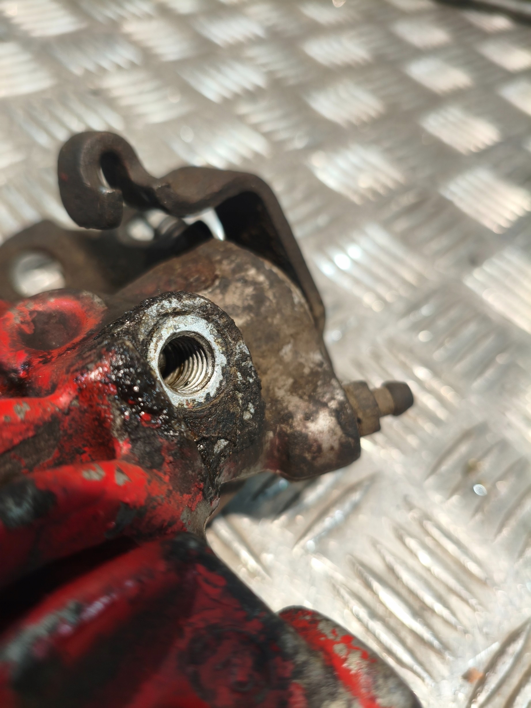 right caliper rear part OPEL ASTRA 1.8B