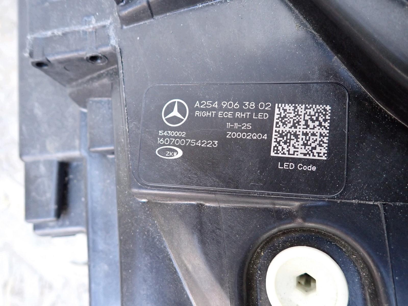 light right front MERCEDES GLC W254 FULL LED HP A2549063802