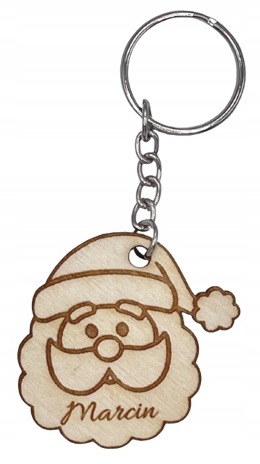 

Brelok świąteczny Mikołaj Choinka Zima Prezenty