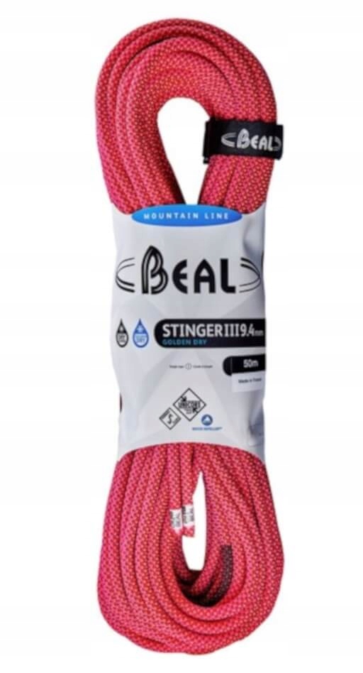 Dynamické lano Stinger Unicore 9,4 mm 50 m Dry Beal