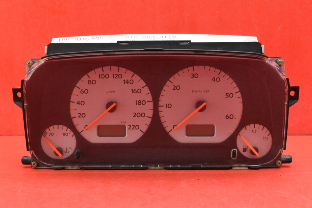 dials dials EU 1H0919865A VW GOLF 3 III 1.6 8V 75 KM 91-98