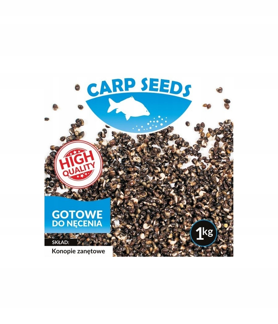 Konopie Zanętowe Carp Seeds 1KG