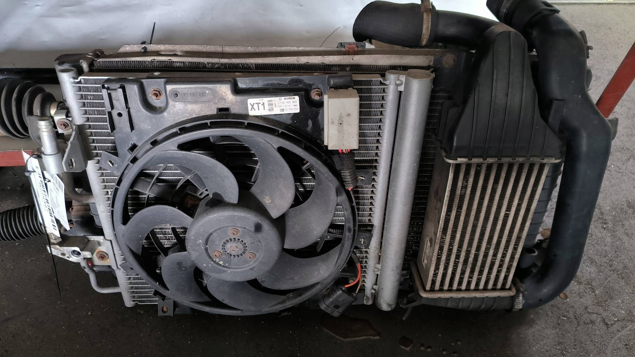 KOMPLET of radiators 1.7 CDTI OPEL ASTRA H III