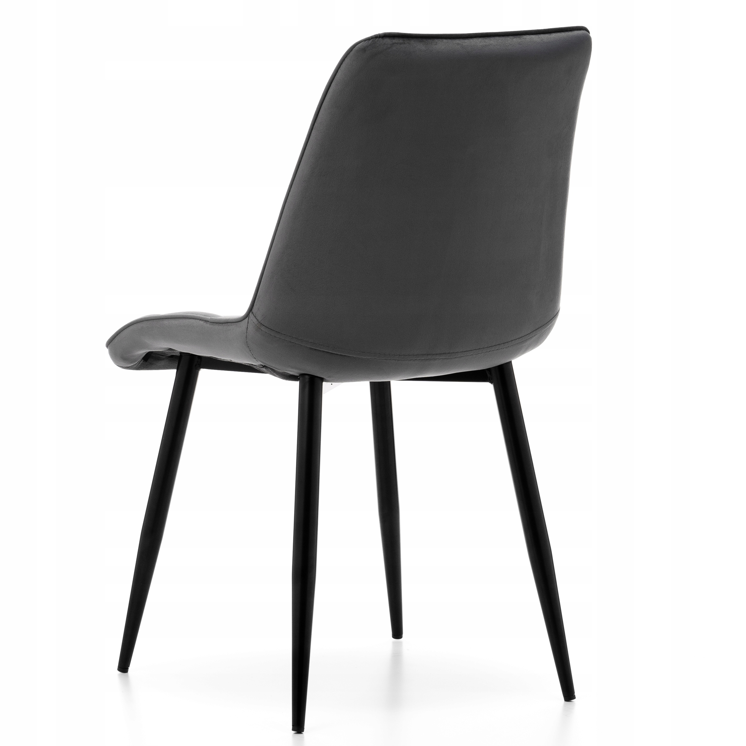 KRZESŁO TAPICEROWANE WELUROWE CHIC VELVET AKSAMIT Szerokość mebla 50 cm