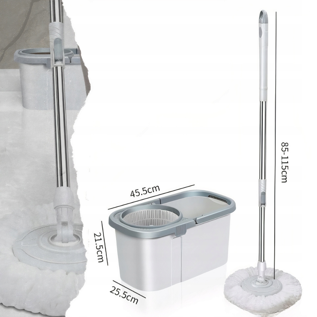 Wiadro i mop obrotowy MOPR1 20 cm Marka inna