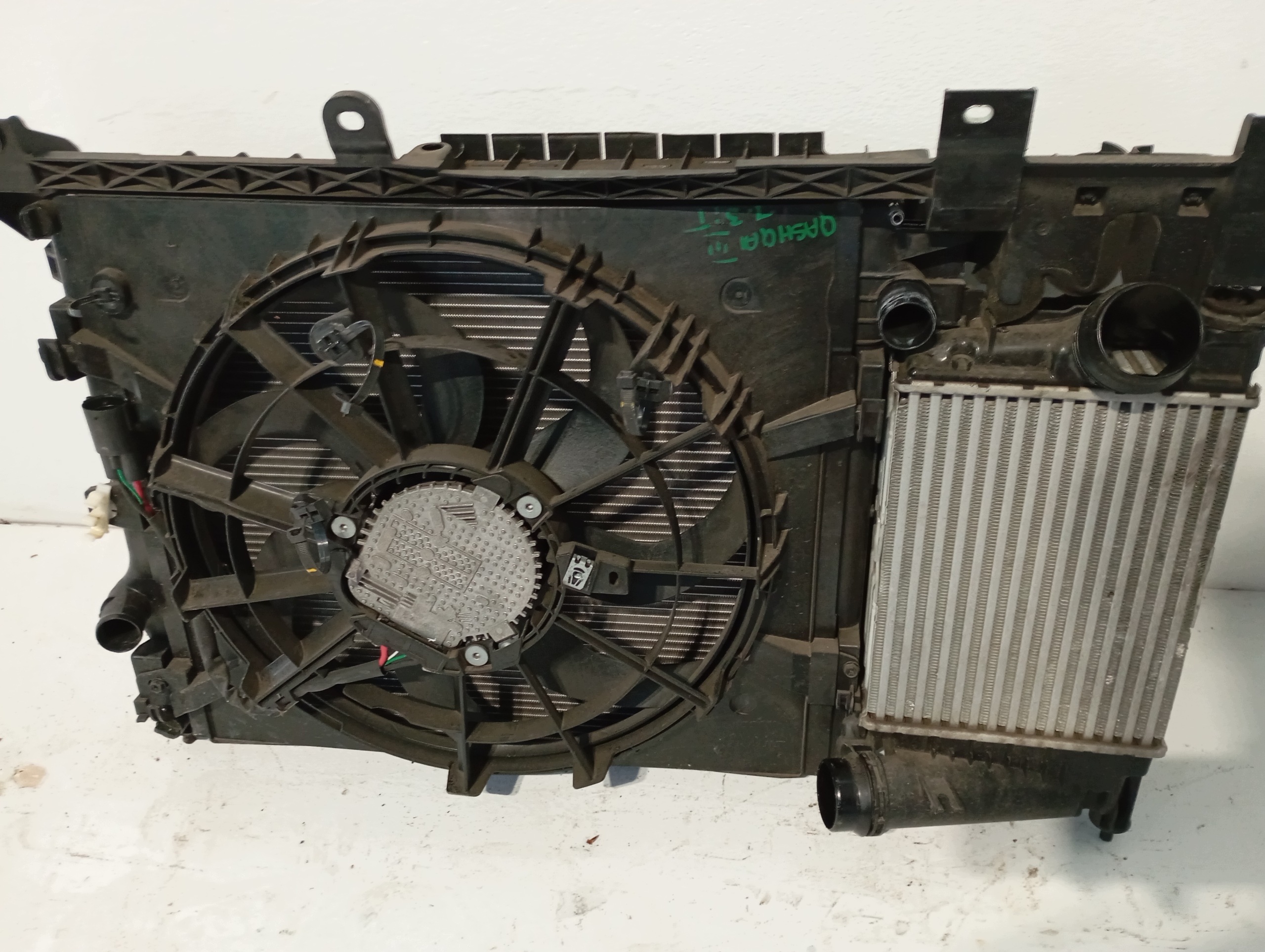 support panel for radiators radiator NISSAN QASHQAI III J12 1,3i