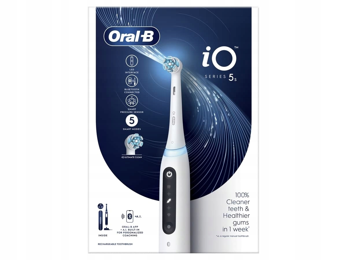 Szczoteczka elektryczna Oral-B iO5s Quite White