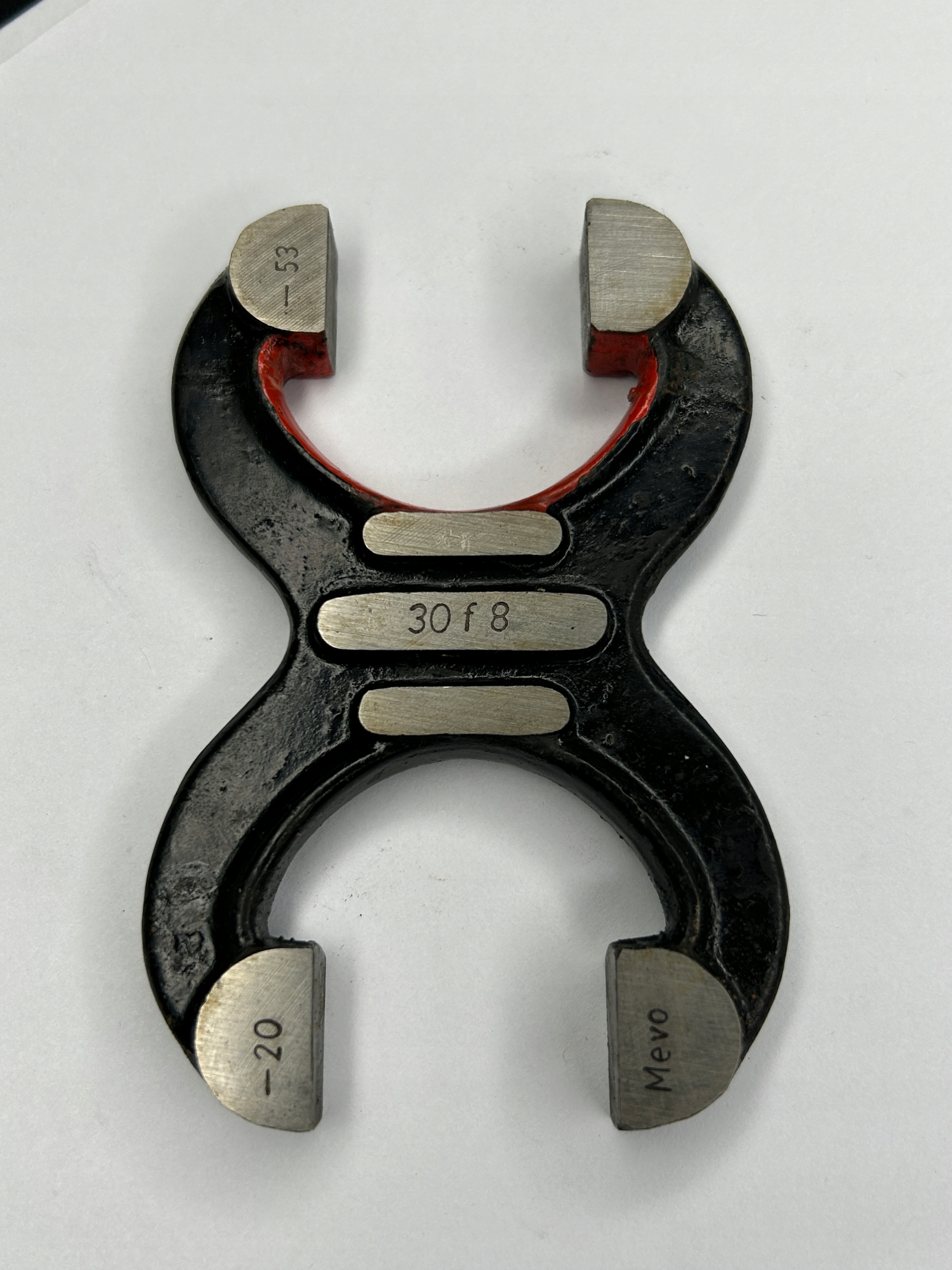 Sprawdzian szczękowy dwustronny 30mm f8 SUHL