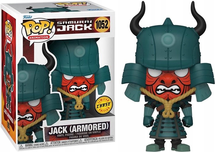 Funko Pop Samurai Jack 1052 Jack (obrněný) honička