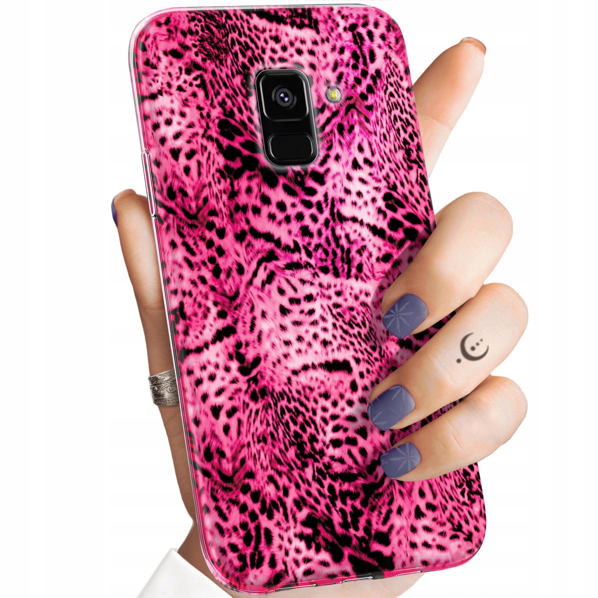 Etui Do Samsung Galaxy A5/A8 2018 Futerko Futro Panterka Obudowa Case