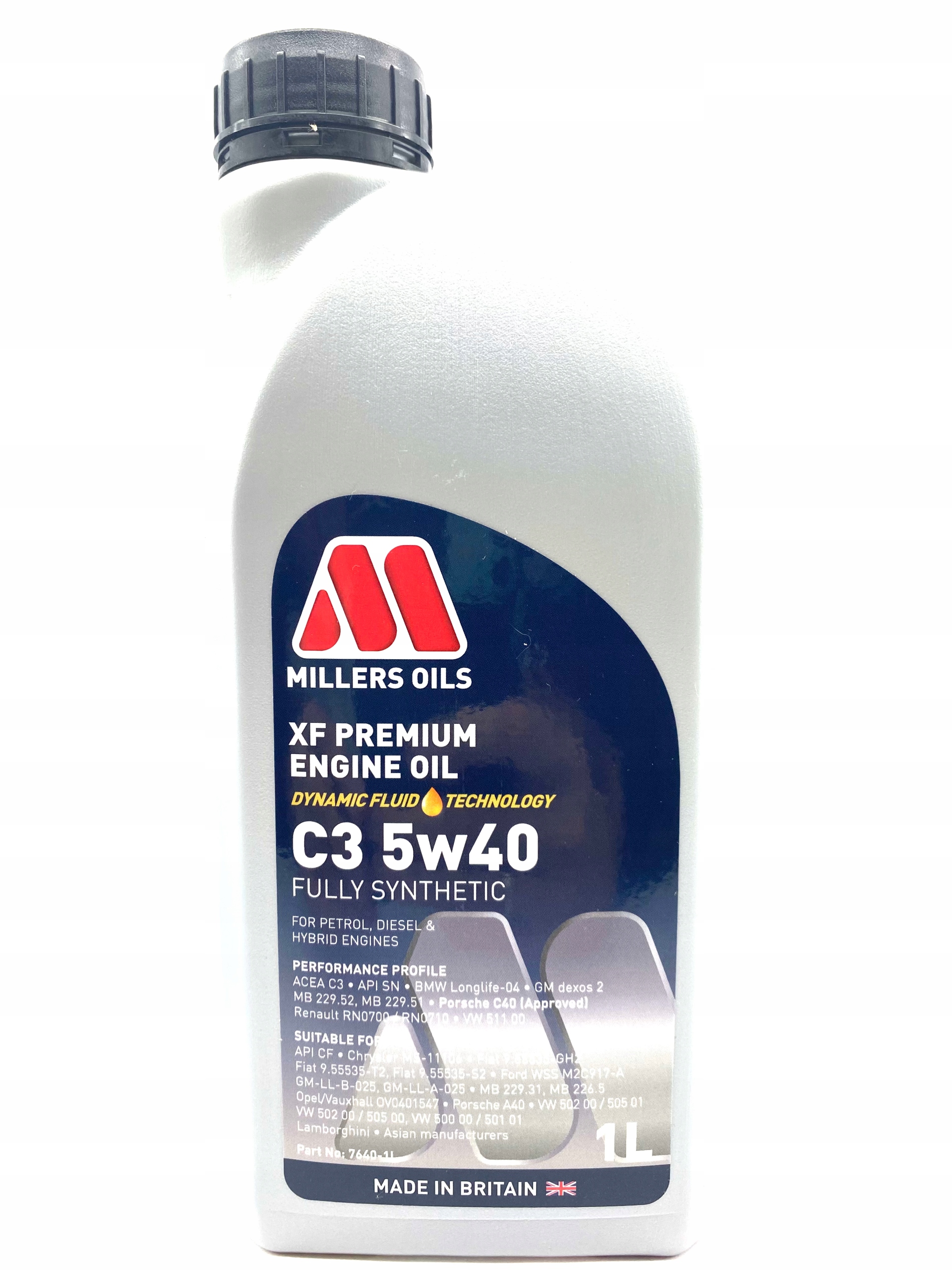 

Millers Xf Premium C3 5w40 1L