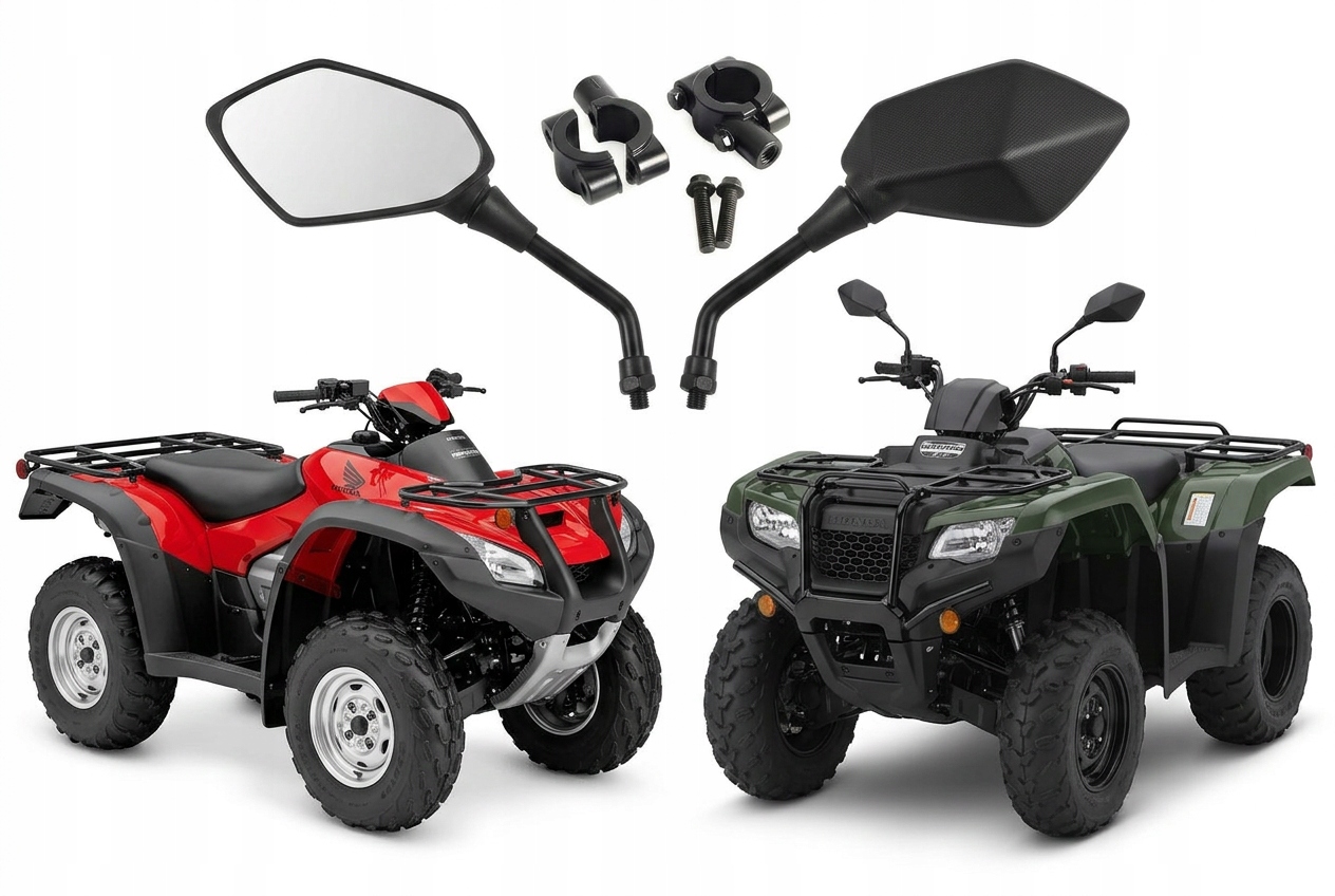 Zrcátka pro Quad Honda Trx Rancher Rincon Foreman FourTrax Atv M10 komplet