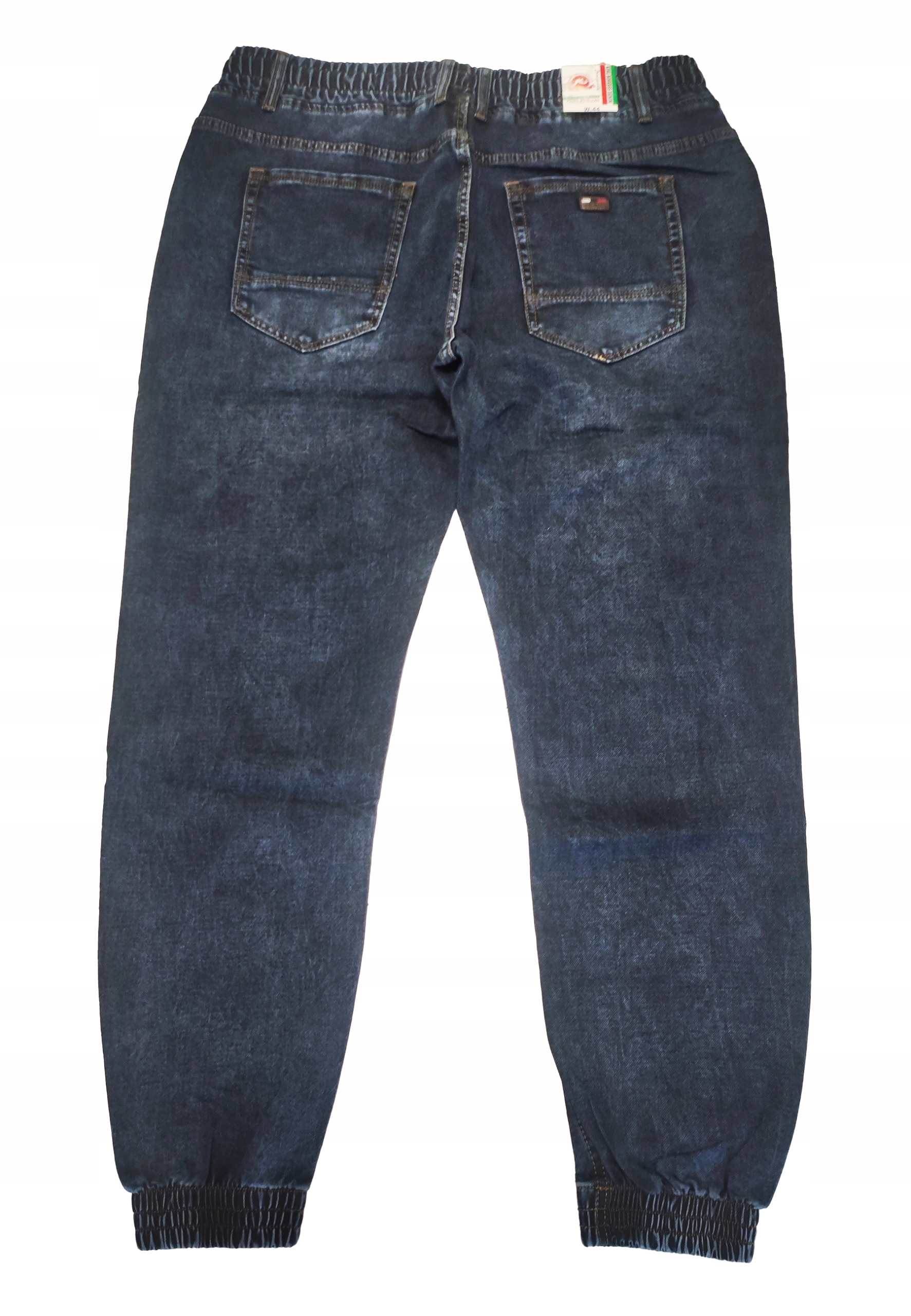 4XL Big Men Velké Joggery Jeans Modré Módní XXXXL
