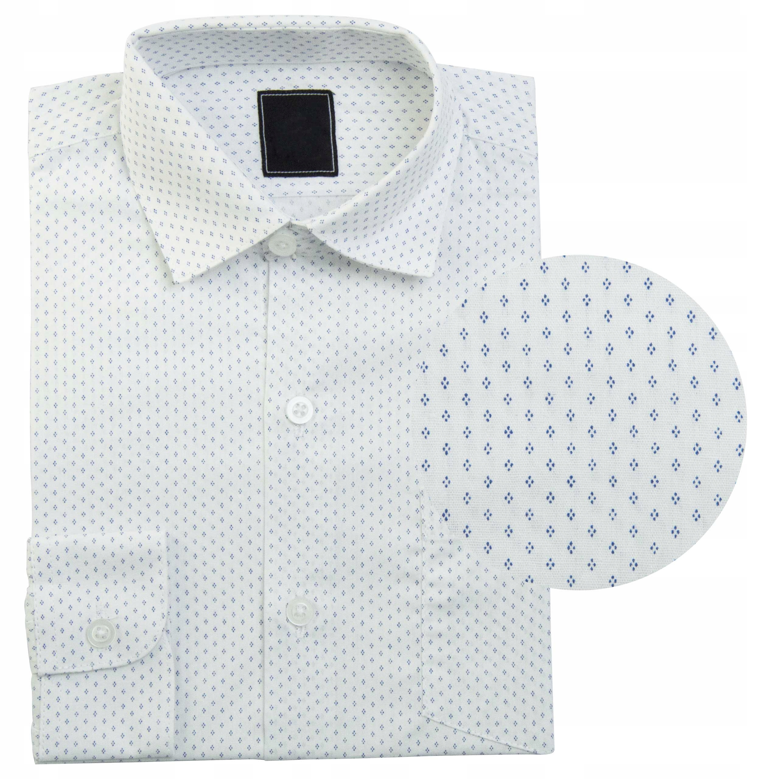 KOSZULA WIZYTOWA długi rękaw DLA CHŁOPAKA 138