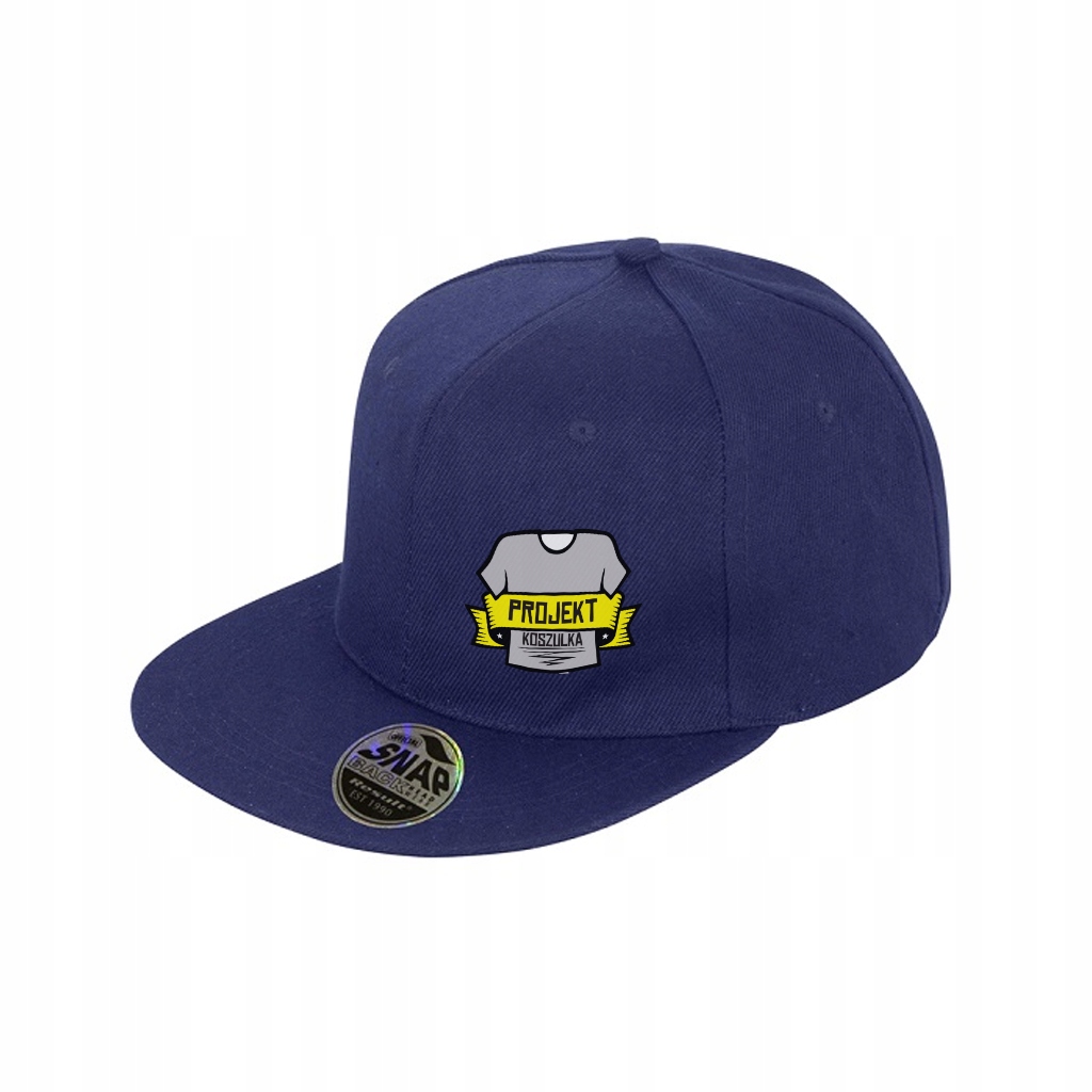 Czapka full cap z własnym nadrukiem snapback logo