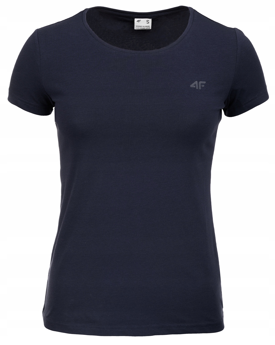 

4F koszulka t-shirt damska sportowa logo roz.S