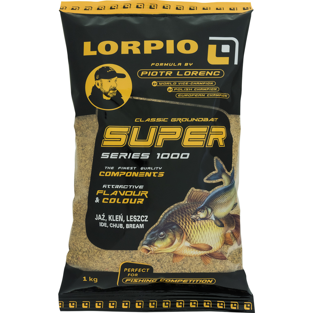 Zanęta Lorpio Jaź Leszcz Kleń 1kg