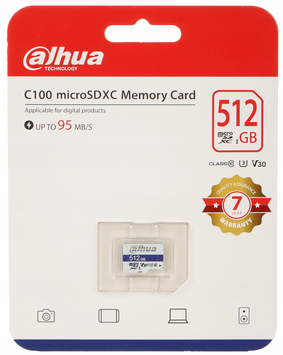 Paměťová karta microSD 512 Gb TF-C100/512 Gb Dahua