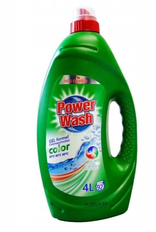 

Żel do prania Power Wash color 4l