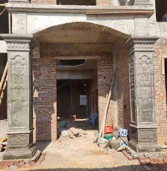 OGRODZENIA DWORKOWE,STYLOWE,SŁUP,STYLOWE ,BETONOWE Szerokość elementu 40 cm