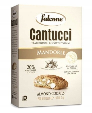 Levně 4x Cantucci s mandlemi Mandorle 200 g Falcone