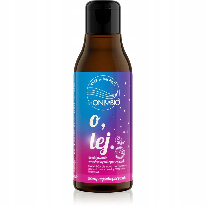 

Onlybio olej do włosów Wysokoporowatych 150 ml