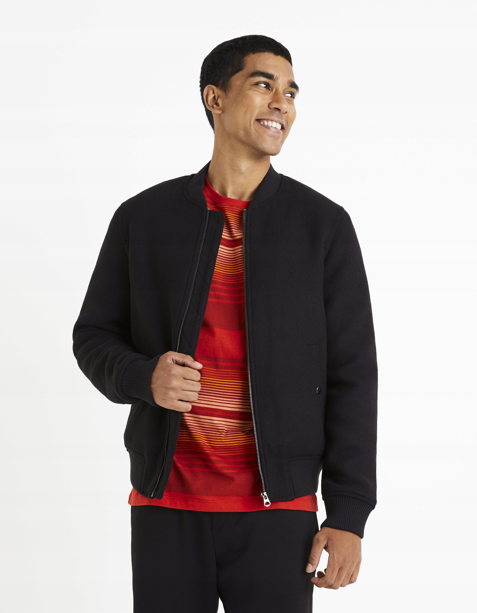 Celio Vlněný bomber Cubeauty