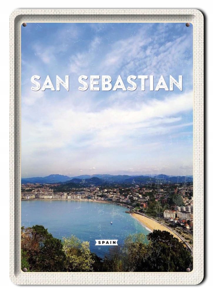 Hiszpania Plakat Metalowy Obrazek #13454
