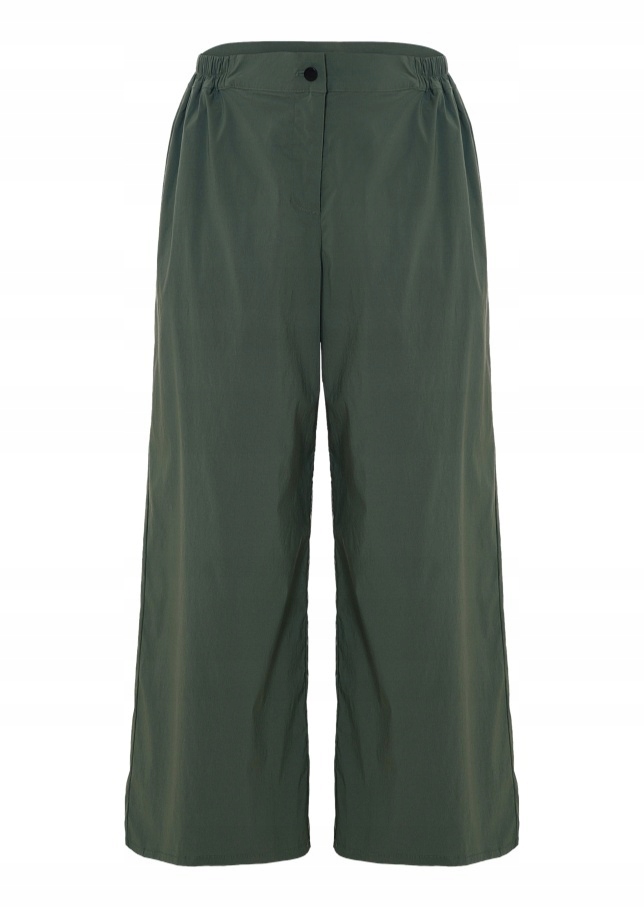 Elegantní Olivové Kalhoty S Rovnými Nohavicemi Studio S864 36