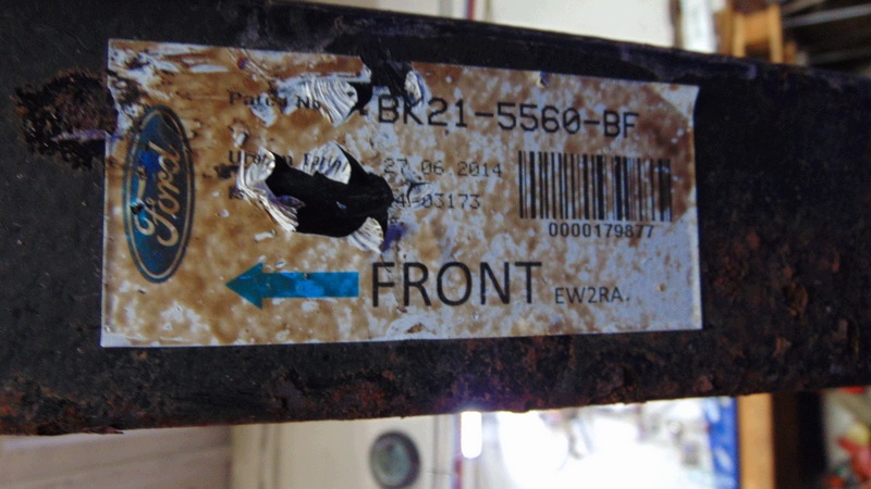 träger achse achsträgers heck hinten FORD TRANSIT MK8 12-26R