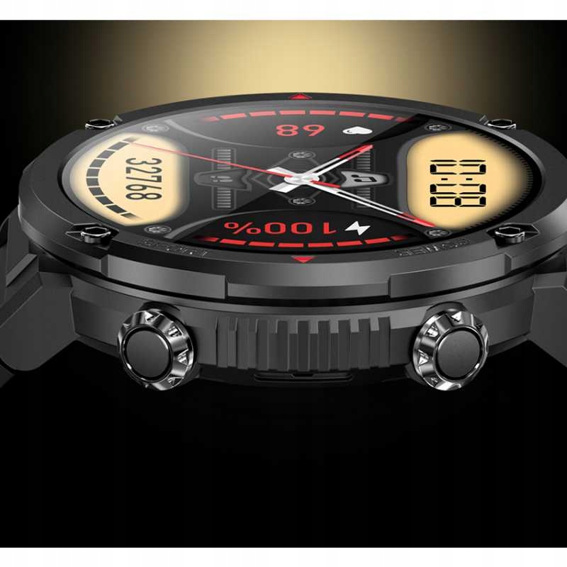 ZEGAREK SMARTWATCH MĘSKI PULS EGK ROZMOWY 600 mAh !!! TRACKER Kompatybilność systemowa Android iOS