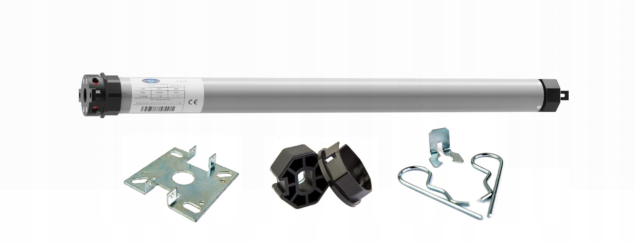 Silnik napęd przewodowy do rolet zewnętrznych Portos Fi 40mm 10Nm S40/10