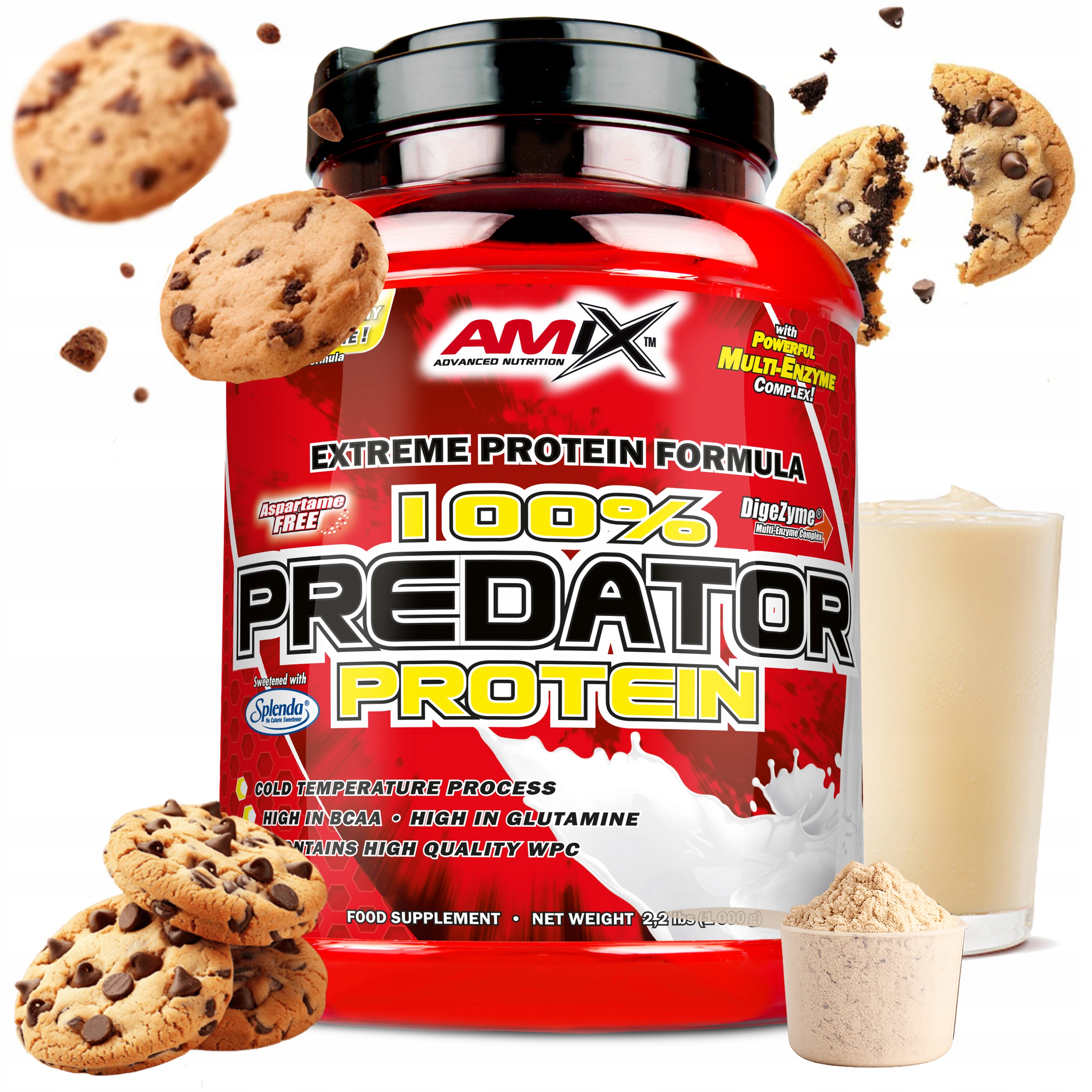 Protein 1 kg syrovátkový protein Wpc hovězí Beef Whey enzymy