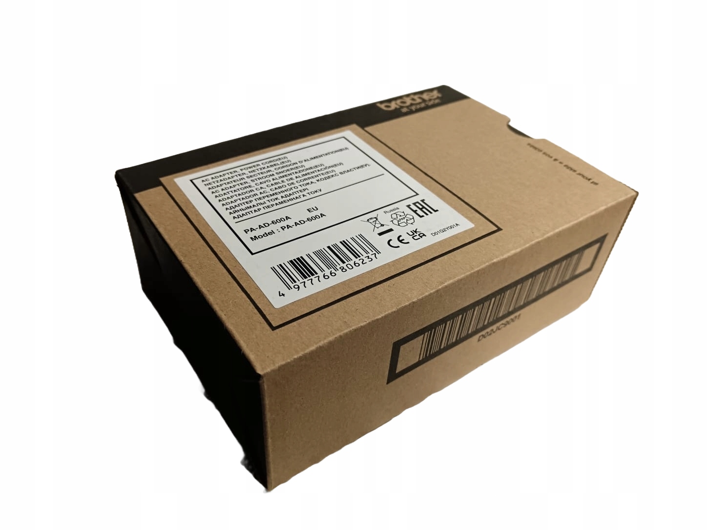 Brother PA-AD-600EU zasilacz sieciowy 230V do drukarek termicznych Pj